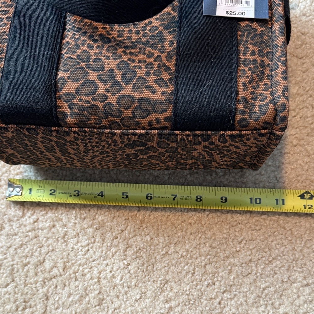 NWT‼️Universal Thread/Target Leopard Print Tote B… - image 5